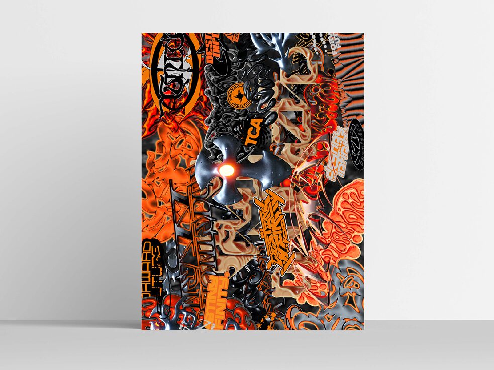 "DESTINY : INFINITY" Logos Print